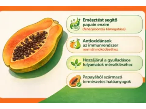 Papaya - az emésztés és az immunrendszer szolgálatában