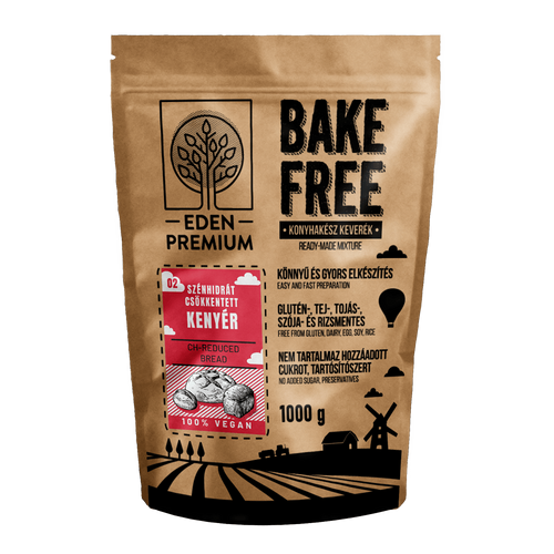 Éden Prémium bake-free szénhidrátcsökkentett kenyér lisztkeverék 1000 g