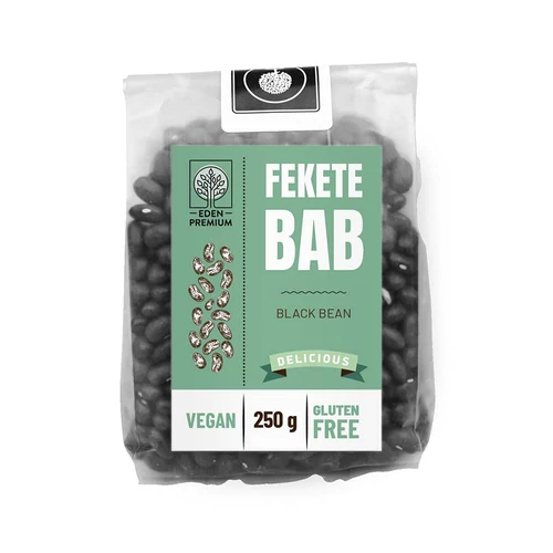 Éden Prémium Gluténmentes Fekete bab 250 g – Reform Nagyker