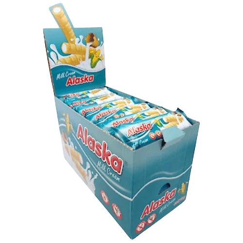 Alaska tejes krémes kukoricarúd kínáló 48×18 g