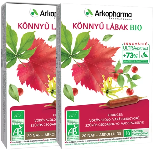 Arkofluids BIO Könnyű lábak DUO iható ampulla  - Reform Nagyker