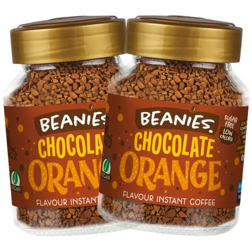 Beanies Narancsos- csokoládé ízű instant kávé DUO 2X50 g – Reform Nagyker