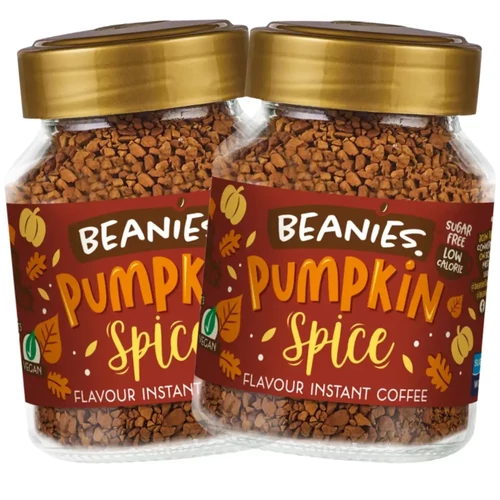 Beanies Fűszeres- sütőtökös ízű instant kávé DUO 2X50 g – Reform Nagyker