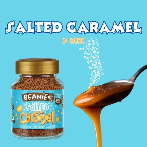 Beanies Sós-karamell ízű instant kávé DUO 2X50 g