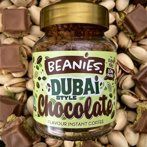 Beanies Dubai Chocolate ízesítésű instant kávé DUO 2X50 g