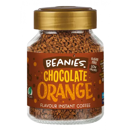 Beanies Narancsos- csokoládés ízű instant kávé 50 g - Reform Nagyker