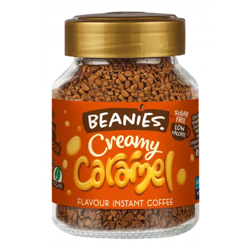 Beanies Krémes-karamella ízű instant kávé 50 g - Reform Nagyker