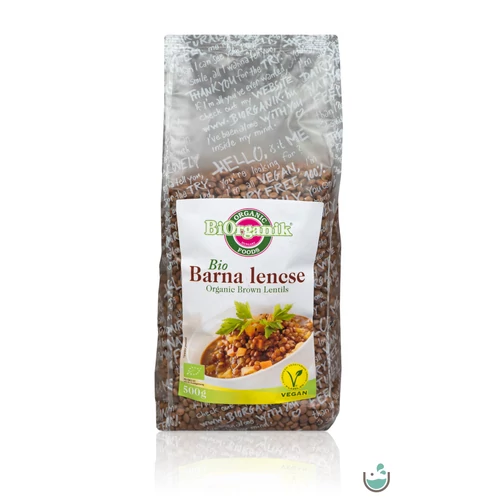 BiOrganik Bio Barna lencse 500 g - Reform Nagyker