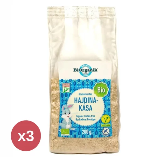 BiOrganik Bio Instant hajdinakása (gluténmentes) TRIO 3X200 g