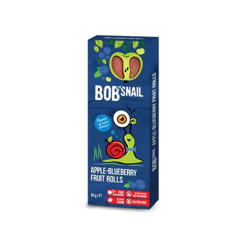 Bob-Snail Alma-áfonya gyümölcstekercs 30 g - Reform Nagyker