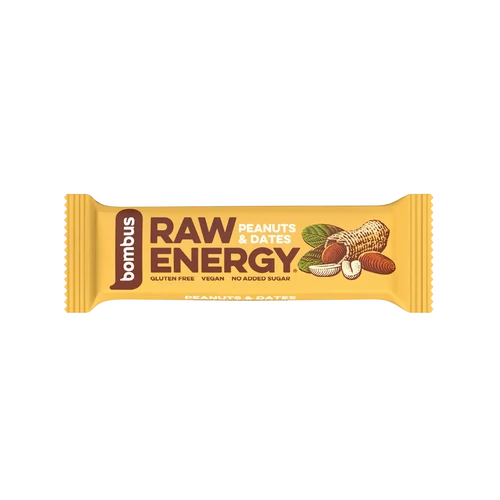 Bombus nyers energia szelet földimogyoró & datolya 50 g - Reform Nagyker