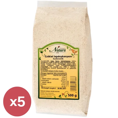 Dénes Natura Ezékiel liszt csomag 5×500 g - Reform Nagyker