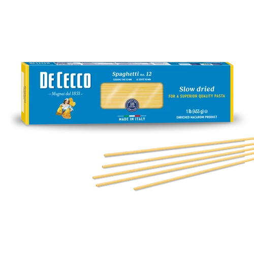 De Cecco Spagetti N12 500 g – Natur Reform