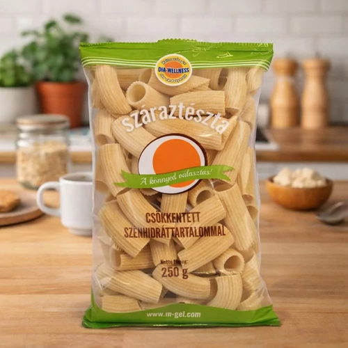 Dia-Wellness Rigatoni száraztészta csökk CH 250 g – Reform Nagyker