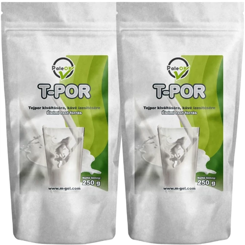 Dia-Wellness PaleOK T-por DUO 2×250 g – vegán kókuszalapú tejpor helyettesítő, gluténmentes paleolit