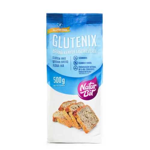 GLUTENIX barna kenyér lisztkeverék PKU-s 500g - Reform Nagyker
