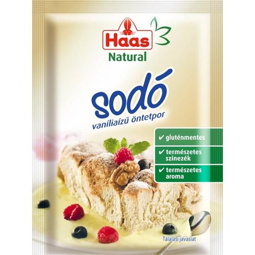 Haas Natural vanília sodó 15 g  - Reform Nagyker