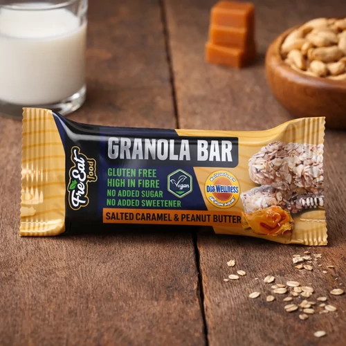 Dia-Wellness Sós-karamell ízű Granola Bar kínáló 25X50 g