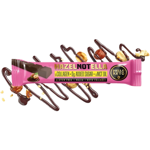 Hello Keto Mogyorókrémes szelet édesítőszerekkel 40 g