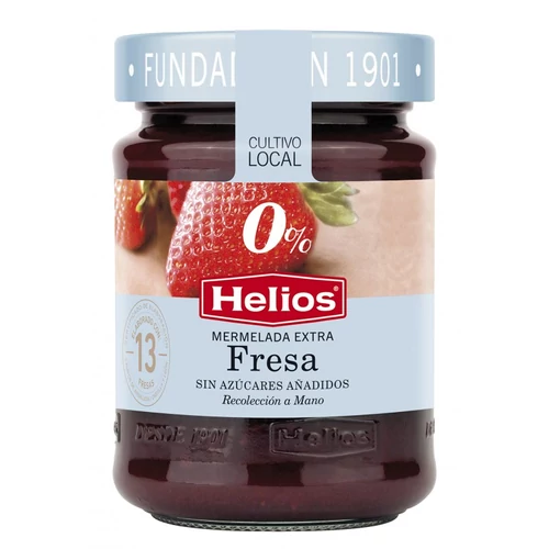 Helios Eper extradzsem édesítőszerrel 280 g  - Reform Nagyker