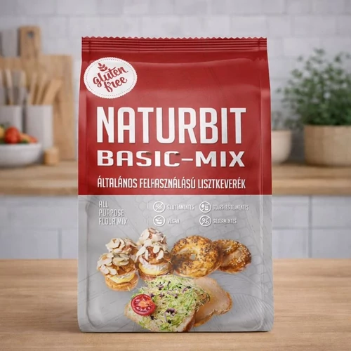 NATURBIT Basic-mix gluténmentes lisztkeverék kínáló 10X750 g