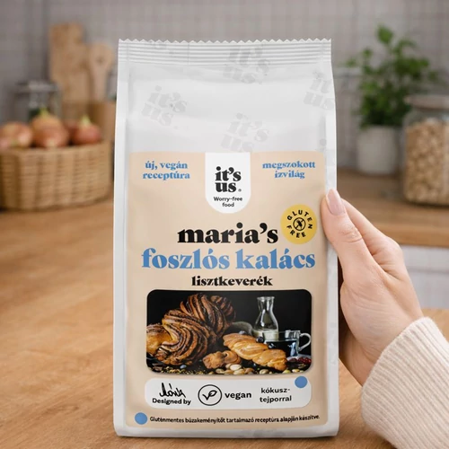 It's us MARIA'S Foszlós kalács sütemény lisztkeverék 500 g 