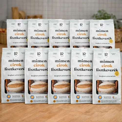 It's us MIMEN Cirok pékáru gluténmentes lisztkeverék kínáló 10X1000 g