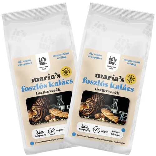 It's us MARIA'S Foszlós kalács sütemény lisztkeverék DUO 2X500 g