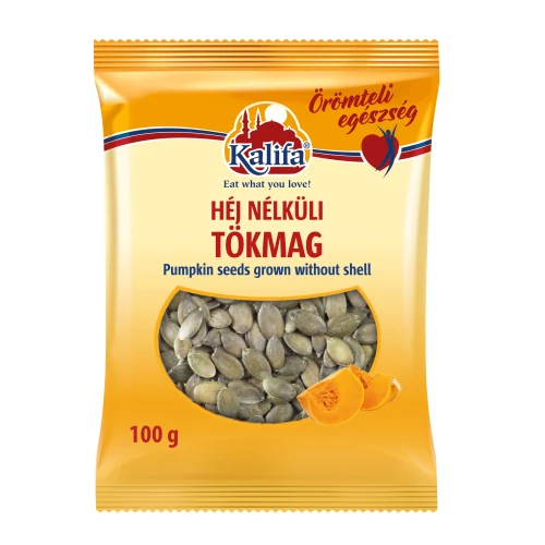 Kalifa Héj nélküli tökmag 100 g - Reform Nagyker