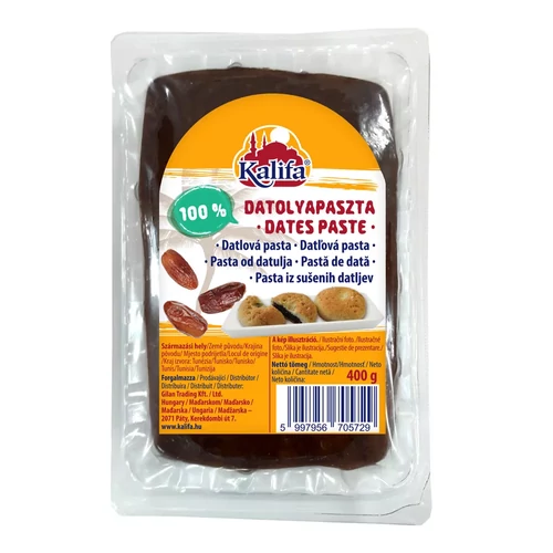 Kalifa datolya paszta 400 g természetes édesítéshez