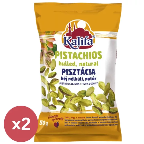 Kalifa hántolt pisztácia DUO 2×50 g tiszta formában