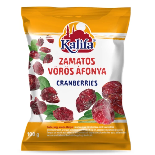 Kalifa Zamatos vörös áfonya 100 g - Reform Nagyker