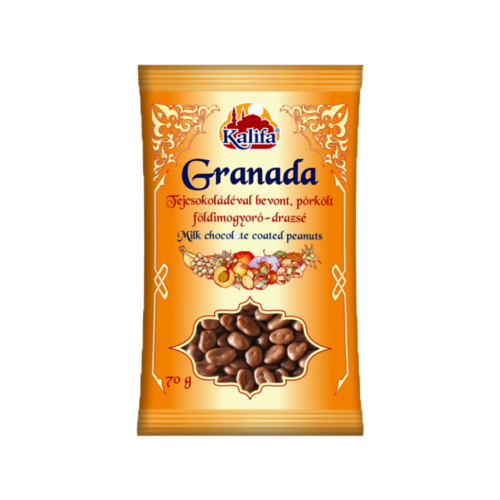 Kalifa Granada tejcsokoládés földimogyoró 70 g - Reform Nagyker