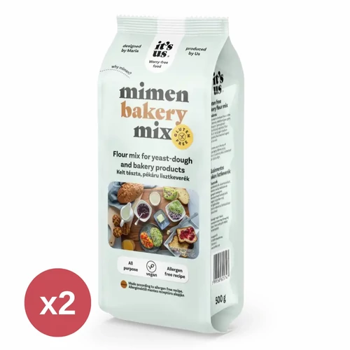 It's us MIMEN Bakery (kelt tészta, pékáru) gluténmentes lisztkeverék 500 g 