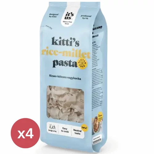 it's us KITTI'S Rizses-köleses száraztészta fodros nagykocka 200 g - Reform Nagyker