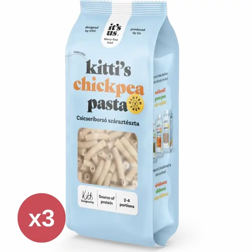 It's us Kitti's Csicseriborsó száraztészta rövid makaróni 250 g - Reform Nagyker