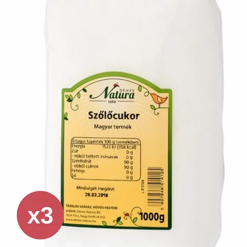 Dénes Natura Szőlőcukor 1000 g - Natur Reform