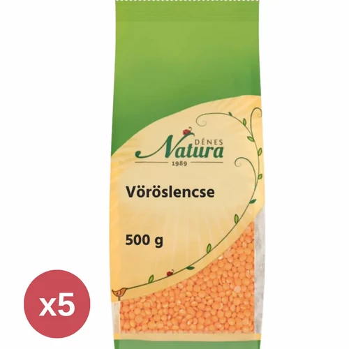 Dénes Natura Vöröslencse 500 g - Reform Nagyker