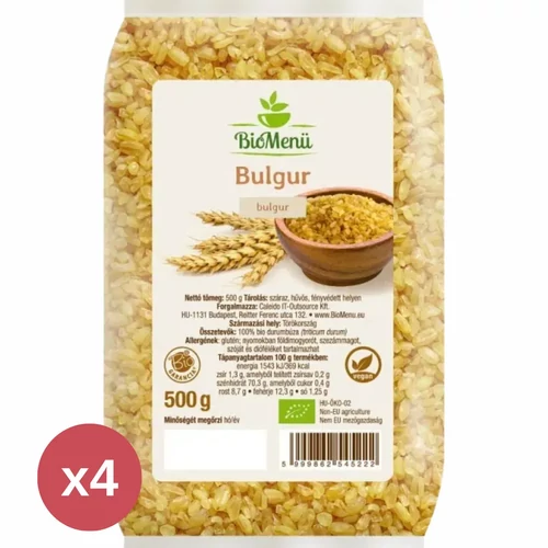 BioMenü BIO BULGUR 4X500 g