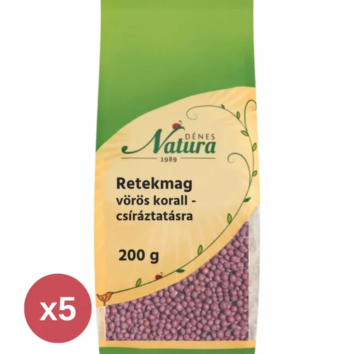 Dénes Natura Retekmag vörös korall csíráztatásra 200 g - Reform Nagyker