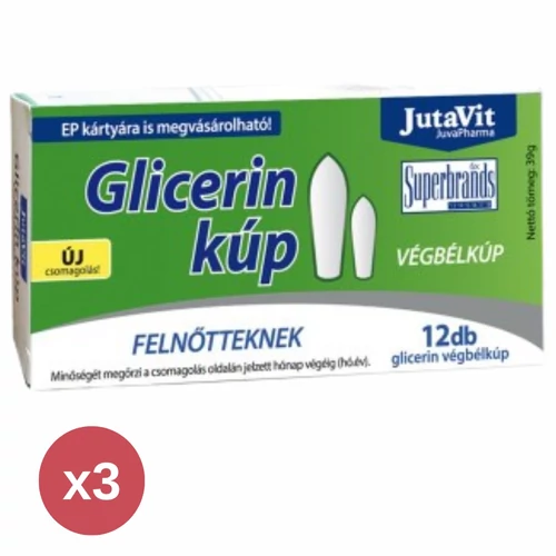 JutaVit Glicerin kúp felnőtteknek - 12 db – Reform Nagyker