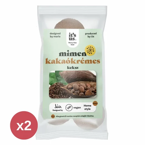 It's us MIMEN Kakaókrémes töltött keksz (gluténmentes) 150 g 