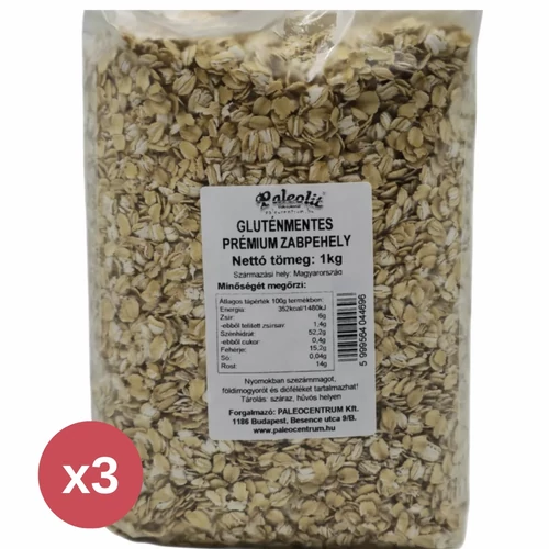 Paleolit Gluténmentes magyar zabpehely 1000 g – Reform Nagyker