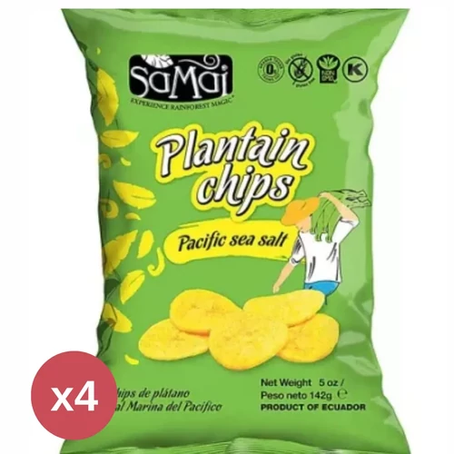 Samai plantain chips tengeri sós 142 g - Reform Nagyker