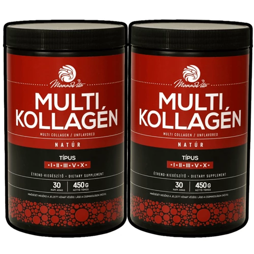 Mannavita Multi kollagén italpor natúr, 450 g – Natur Reform