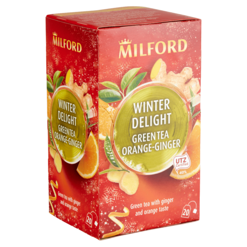 Milford Gyömbér-Citrom ízű gyógynövénytea 20 db filter - Reform Nagyker