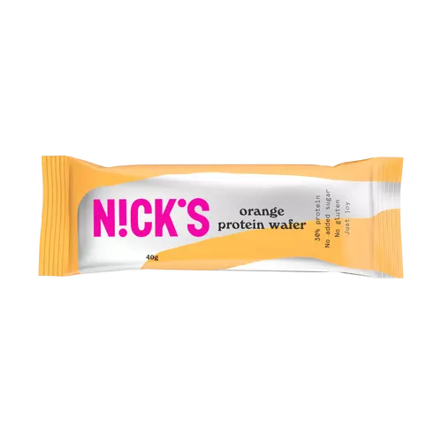 N!ck's sport-crunch - gluténmentes narancsos fehérjeszelet 40 g - Reform Nagyker