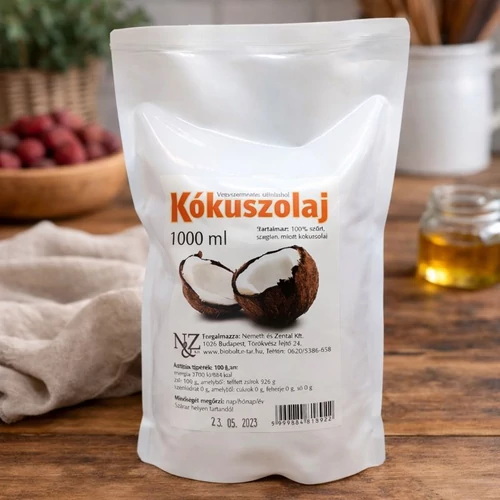 N&Z Kókuszolaj (tasakos) 1000 ml – Reform Nagyker