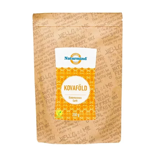 Naturmind Prémium étkezési kovaföld 250 g csomag, extra finomra őrölt szilíciumtartalmú kovaföld por fogyasztásra