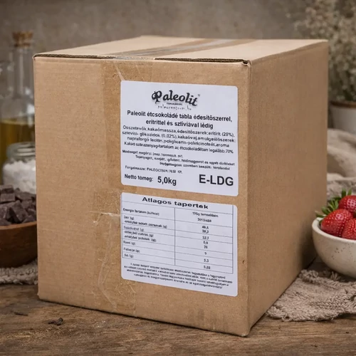 Paleolit Étcsokoládé eritrittel 5000 g 